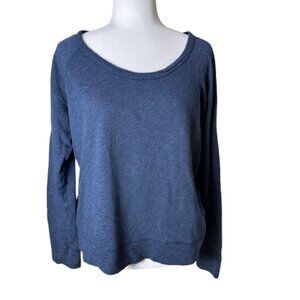 JAMES PERSE Size 3 / Large Dusty Blue Thin Sweatshirt / Sweater French Terry